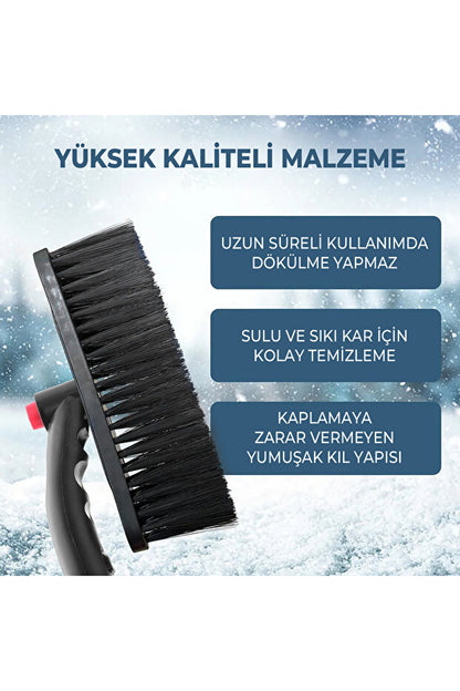 KARFIX Buz Kırıcı Kar Temizleme Fırçası